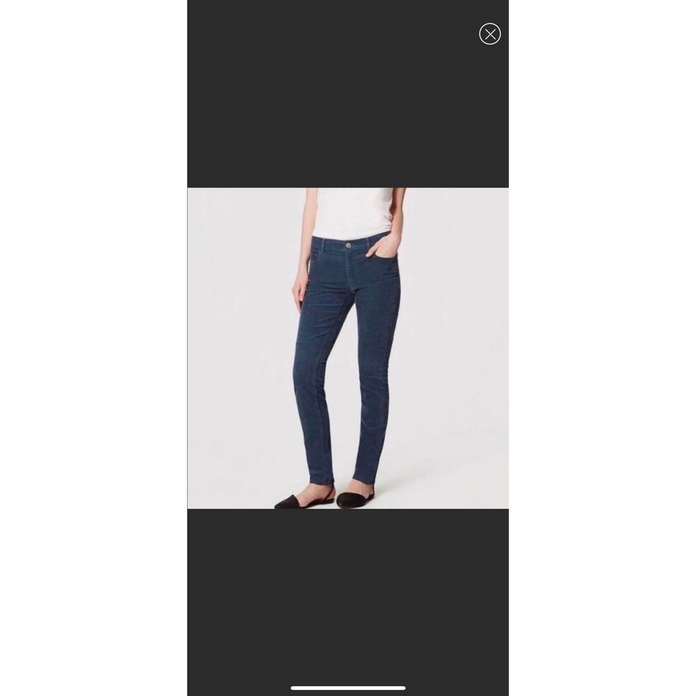 Ann Taylor Loft Modern Skinny Corduroy Pants